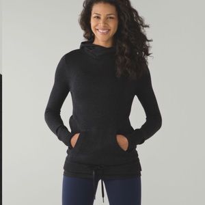 Lululemon Sweet Savasana Pullover Heathered Black